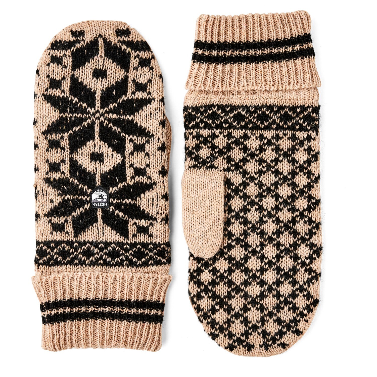 

Перчатки Hestra Isvik Mitt, цвет Beige/Black