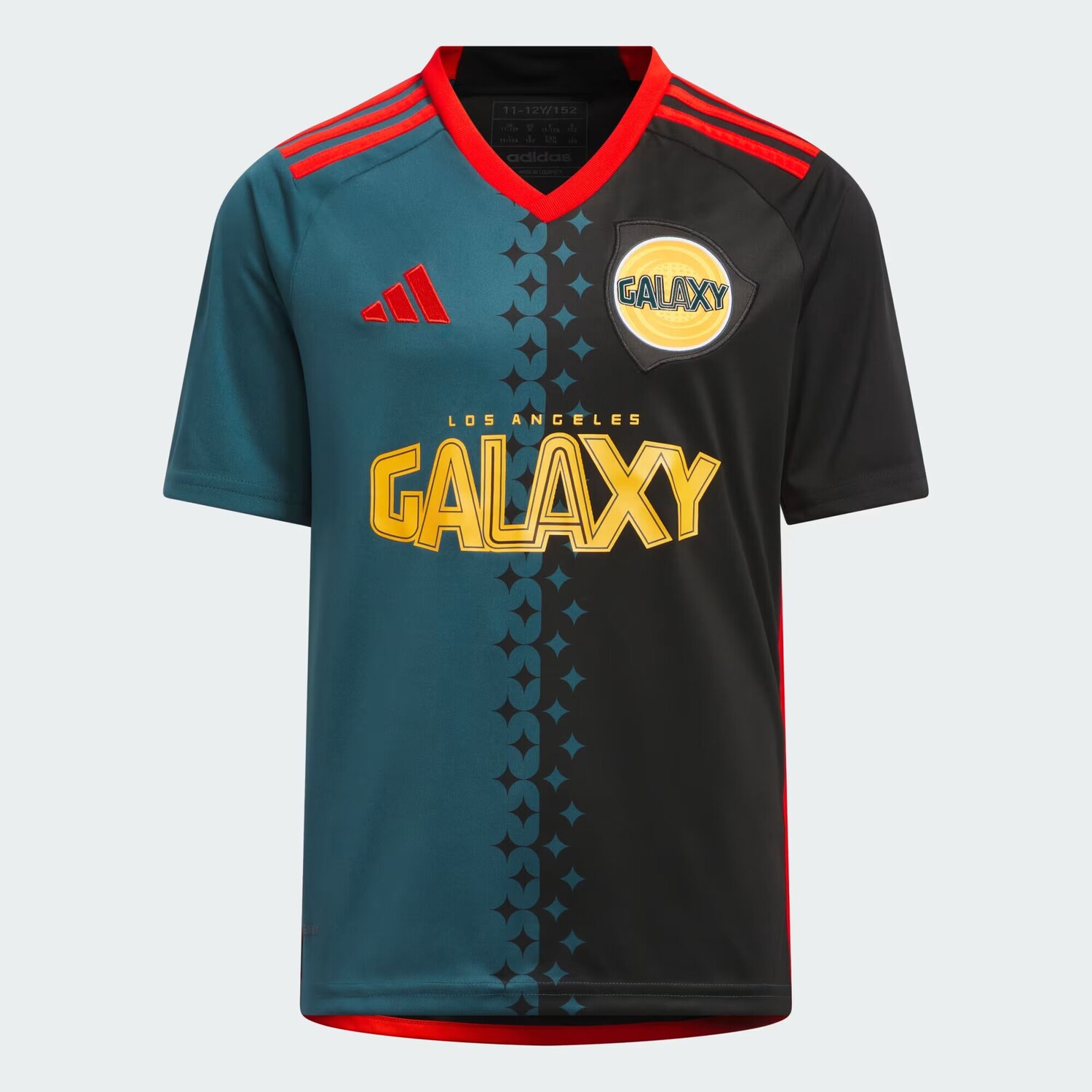 

Молодёжная майка Archive 2024 LA Galaxy Adidas, цвет Black/Viridian