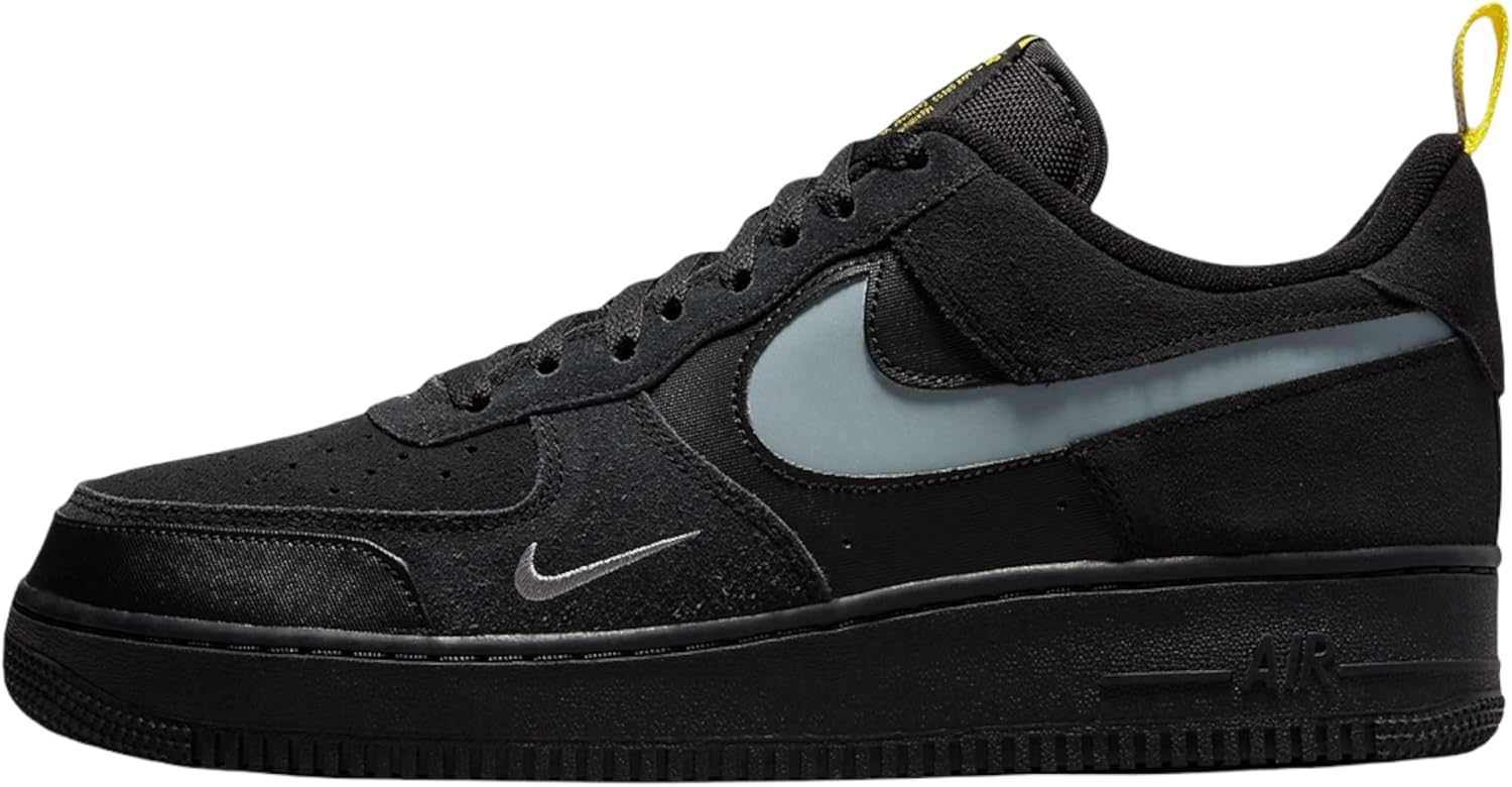 

Мужские кроссовки Nike Air Force 1 Low Cut Out Swoosh, черные, DO6709-001, Black