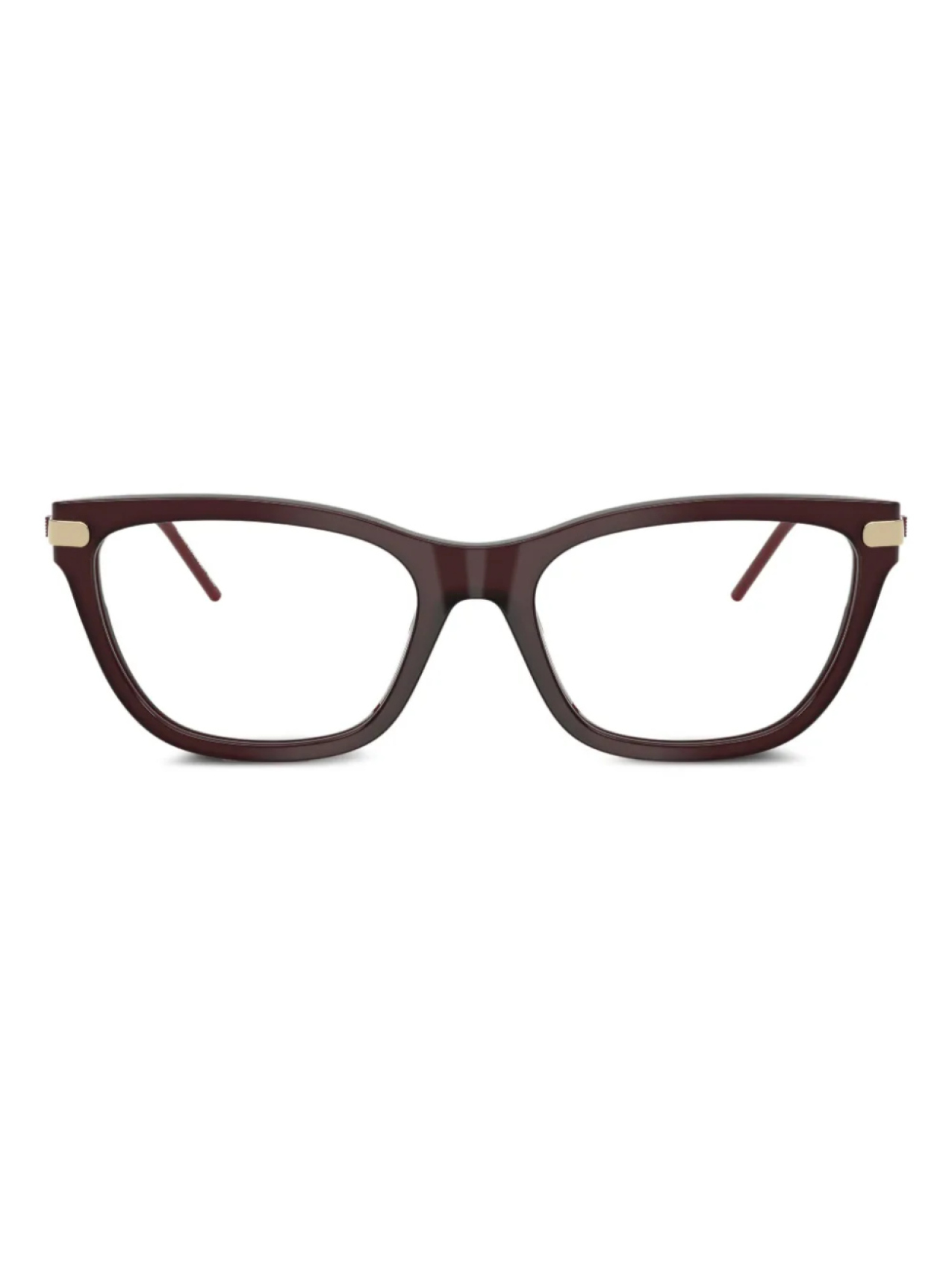 

Emporio Armani cat-eye очки, золотой