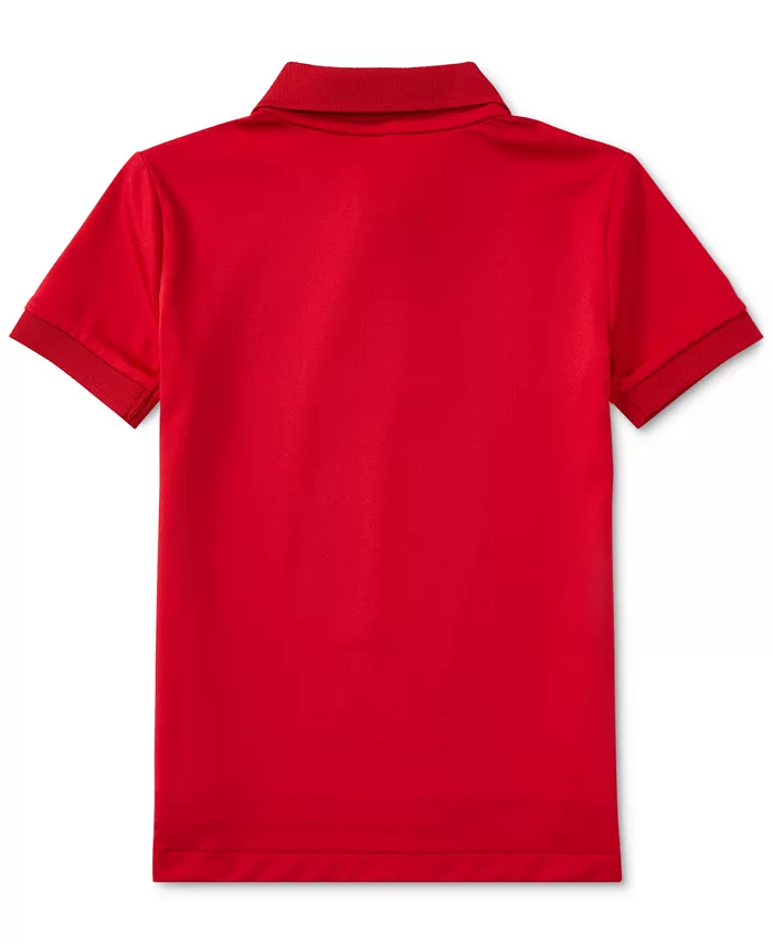 Футбольная поло для малышей и мальчиков Performance Jersey Polo Ralph Lauren, красный — фото 2