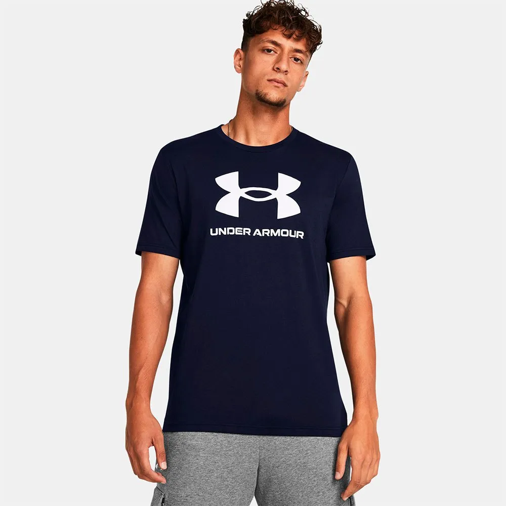 

Футболка с коротким рукавом спортивная Under Armour Sportstyle Logo, синий