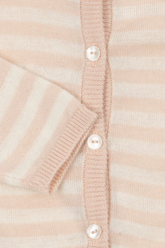 Детский кардиган VENTI KNIT CARDIGAN GOTS Fanga Fontana, бежевый — фото 4