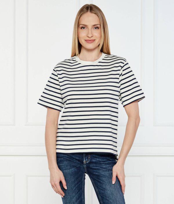 

Футболка многоцветная Relaxed fit Weekend Max Mara, белый