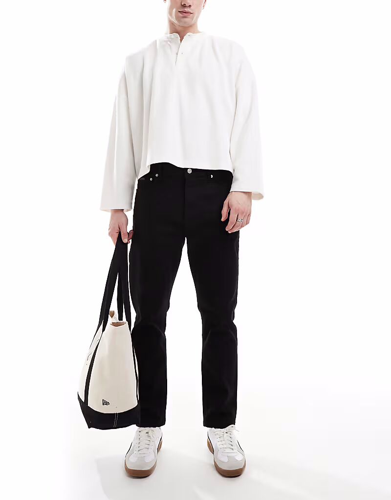 

Джинсы Calvin Klein Jeans dad в черном цвете