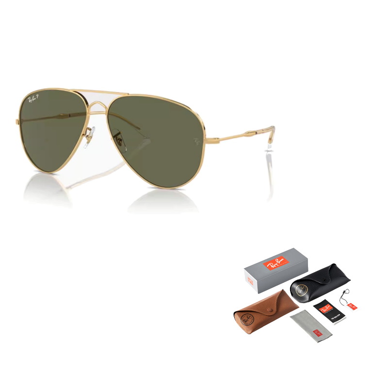 

RayBan Классическая авиаторская оправа Ray Ban, Gold