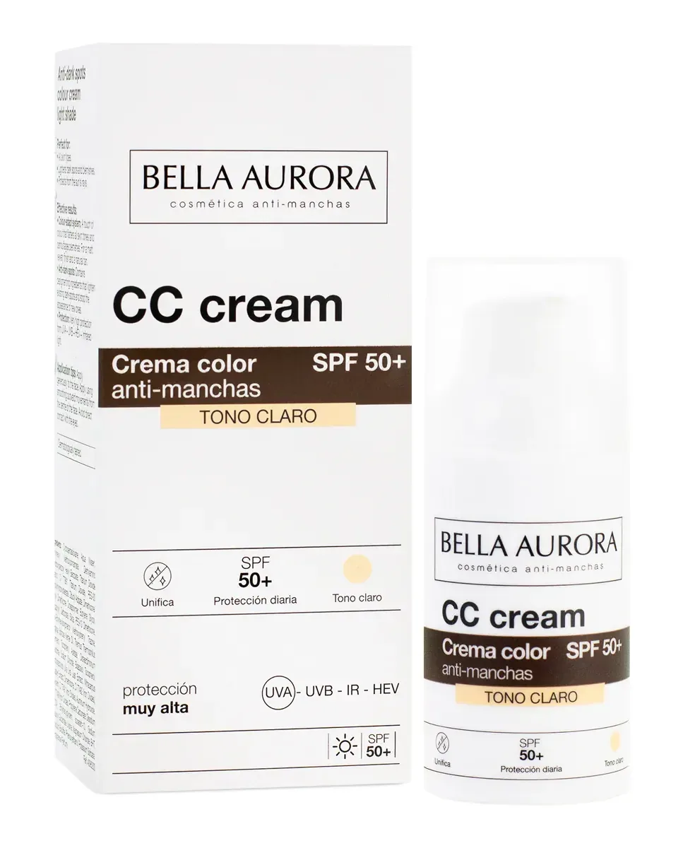Крем для лица SPF BELLA AURORA Тонирующий против пигментации +, Claro — фото 2