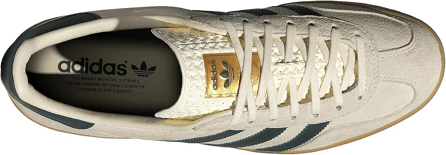 Мужские кроссовки Adidas Originals Gazelle Indoor Trainers белого цвета — фото 4