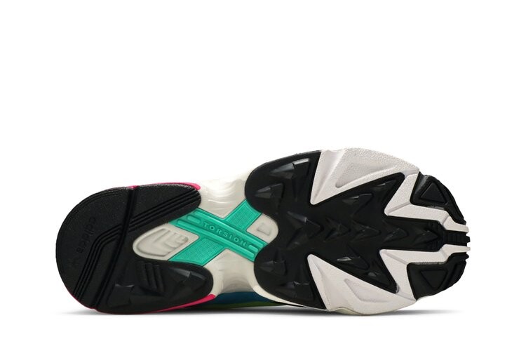 Кроссовки Adidas Originals Falcon Hi Res Women's, желтый/мультикор — фото 4