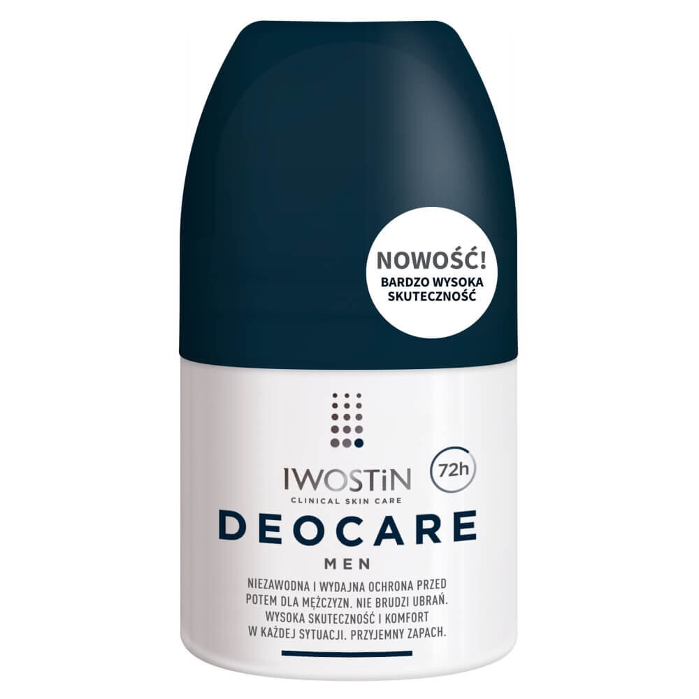 

Iwostin, Deocare Men, антиперспирант для мужчин, 50 мл
