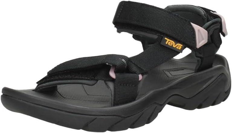Мужские сандалии Teva Terra Fi 5 Universal из кожи, черный — фото 2