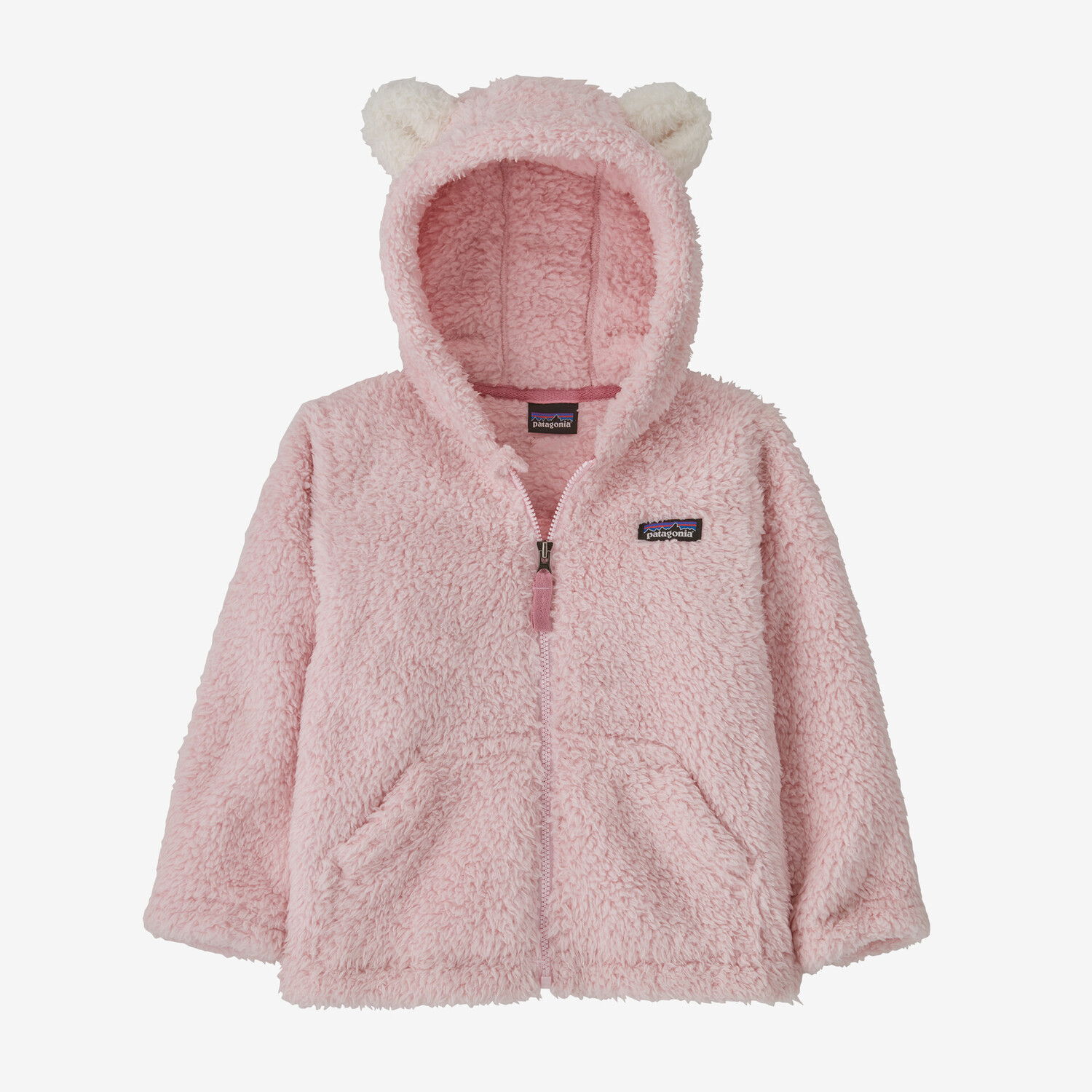 

Флисовая толстовка Baby Furry Friends Patagonia, цвет Peaceful Pink