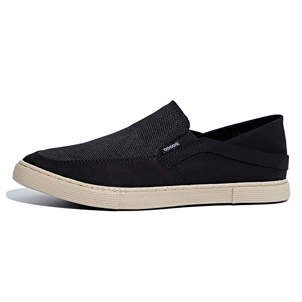 

Baoda Низкие повседневные туфли мужские черные хаки, цвет Black Khaki