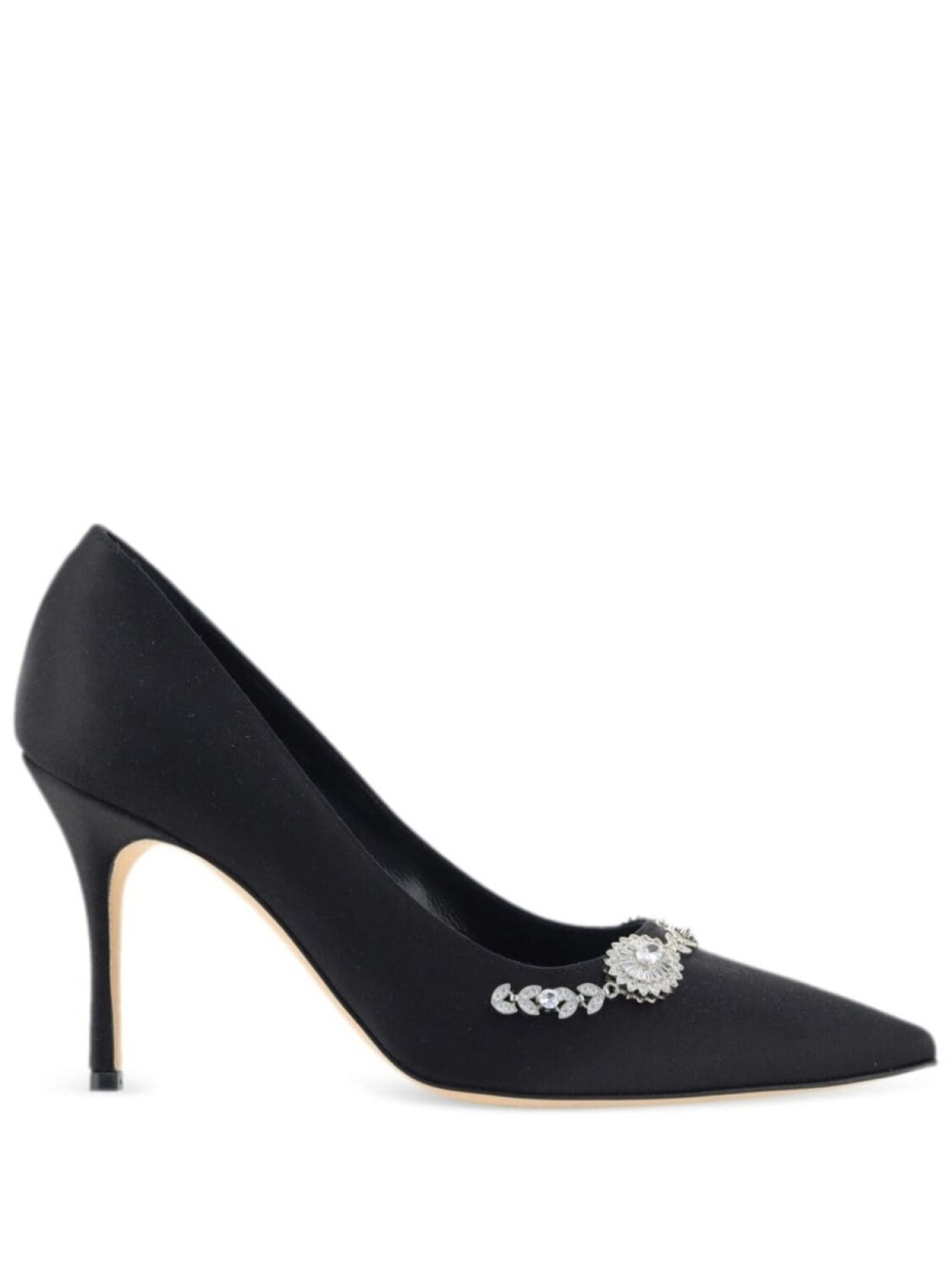 Manolo Blahnik туфли Fabio 90 мм, черный