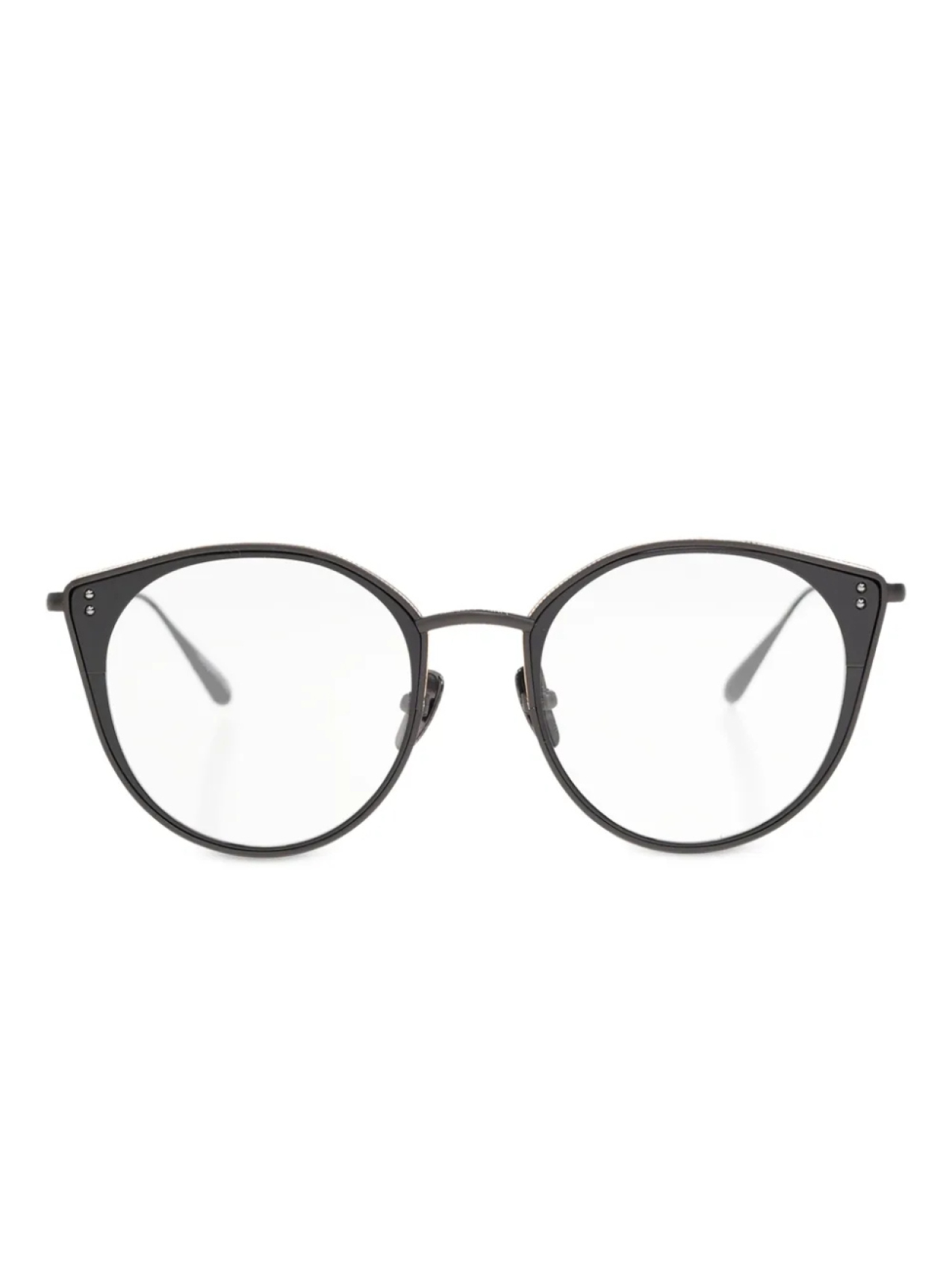

Linda Farrow очки Neusa Oval, черный