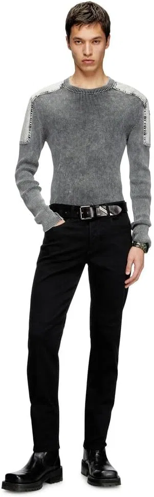 Джинсы Diesel Black/Dark Grey — фото 4