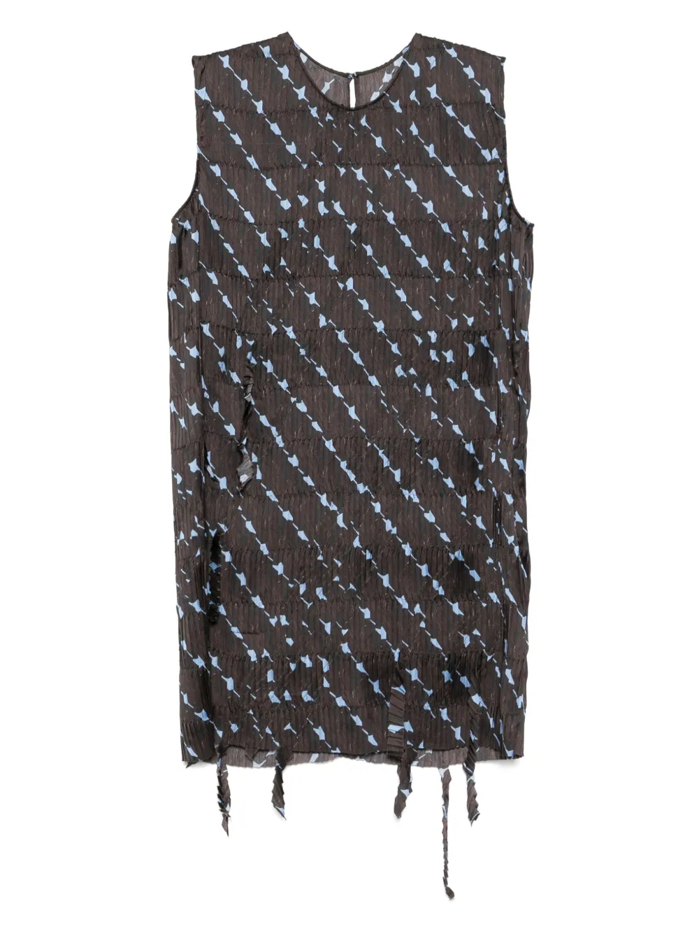 

Платье с узором JNBY, коричневый