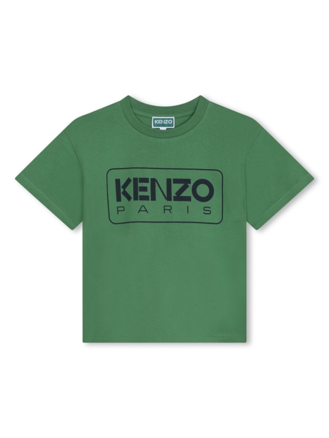 

Kenzo Kids футболка с логотипом, зеленый