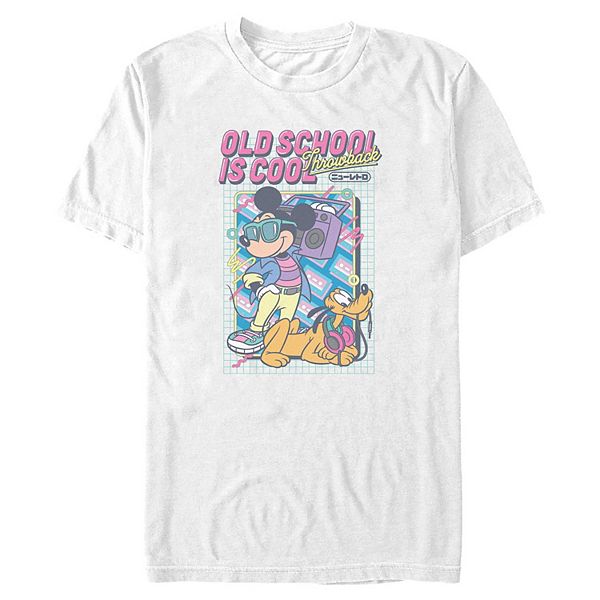 

Футболка Big & Tall с принтом Mickey Mouse Old School Is Cool Disney