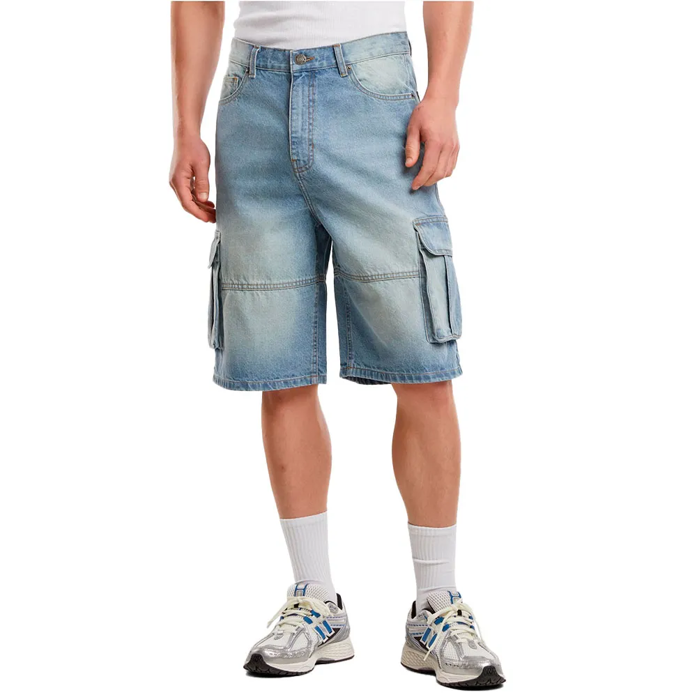 

Шорты Urban Classics Relaxed Cargo denim, синий