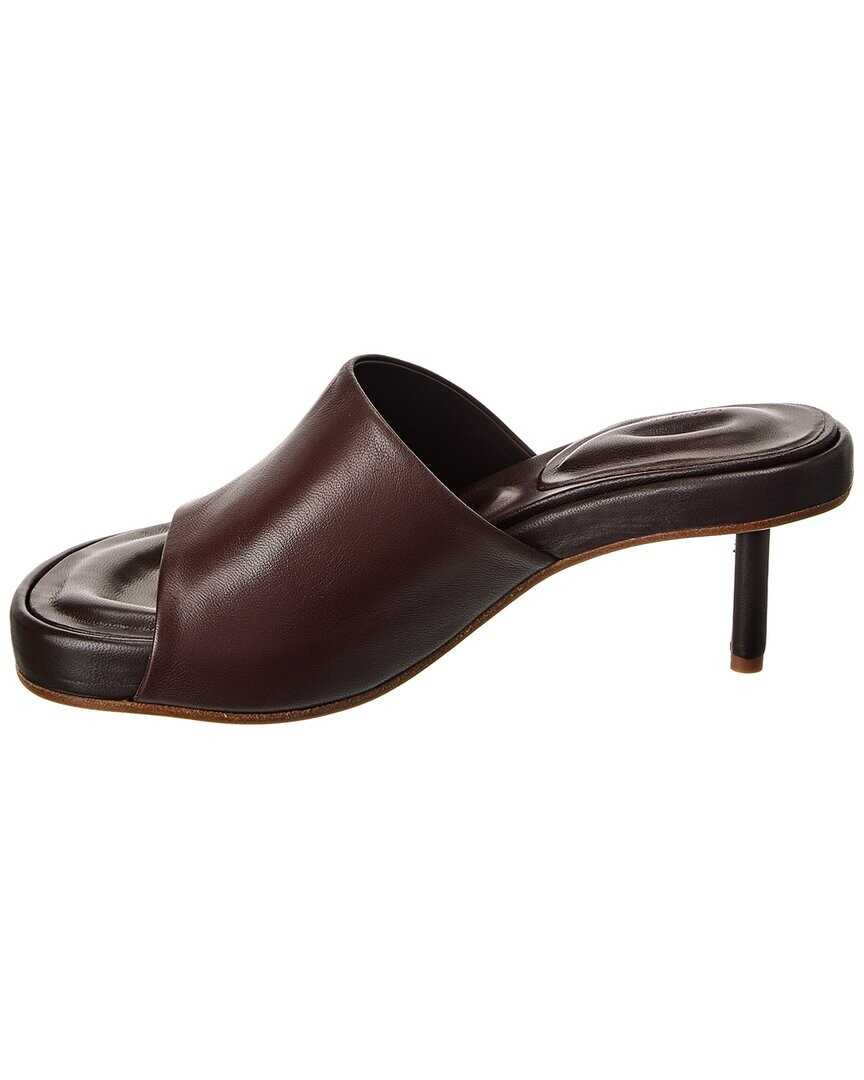 

Сандалии Jacquemus Les Mules из кожи Argilla, коричневый