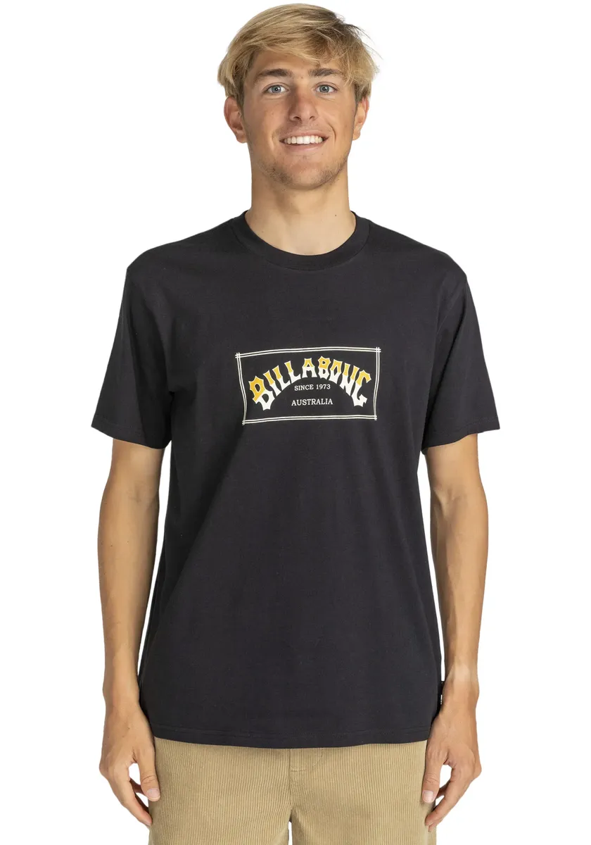 

Футболка Billabong "ARCH" с логотипом, черный