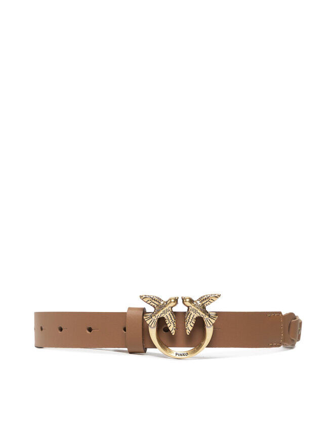 

Ремень Love Duble Belt H2 20221 PLT01 Pinko, коричневый