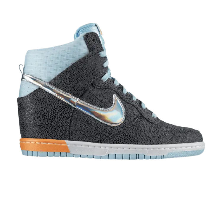 Кроссовки Nike Wmns Dunk Sky High Premium, Dark Grey Glacier Ice