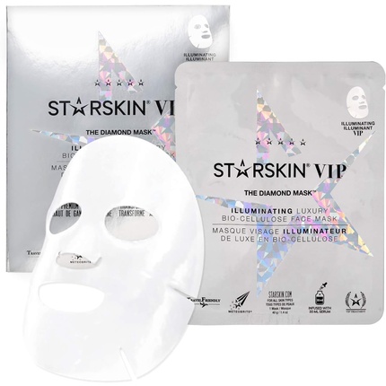 

Маска для лица The Diamond Mask VIP Illuminating Coconut Bio-Cellulose Second Skin Starskin