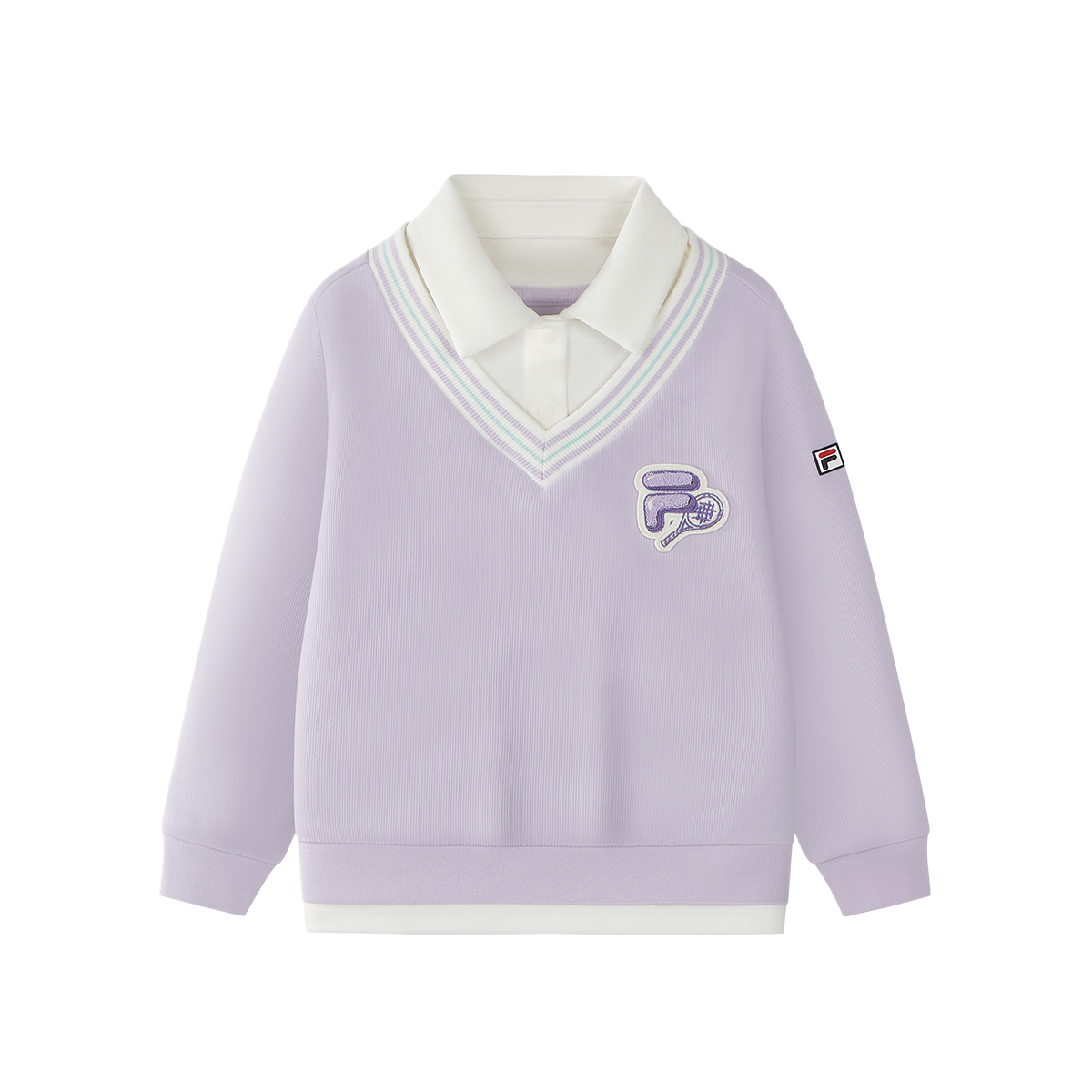 FILA KIDS Свитшот PERFORMANCE FPH Sonic Purple для детей 3-7 лет