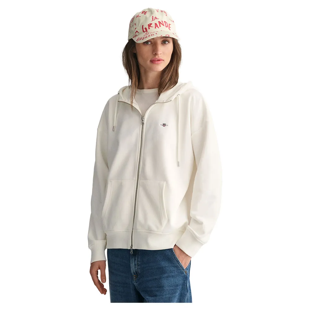

Толстовка Gant 4201412 full zip, белый