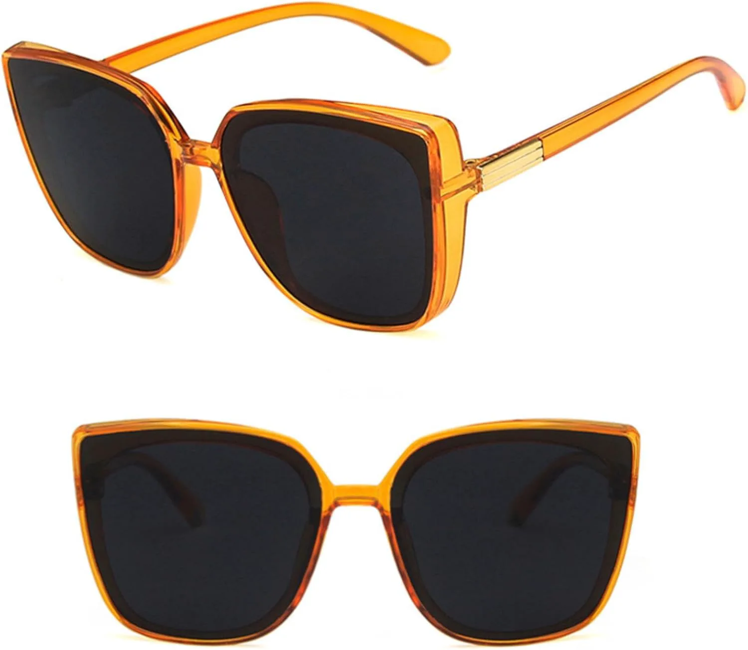 

Солнцезащитные очки с защитой UV400 | «Кошачий глаз», большая оправа | для женщин и мужчин, для занятий спортом на открытом воздухе и вождения DSVIGF, Laf1180-c3