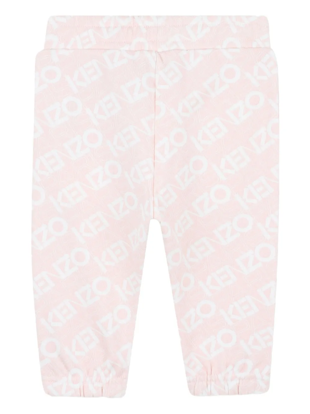 Спортивный костюм с монограммой Kenzo Kids, розовый — фото 4