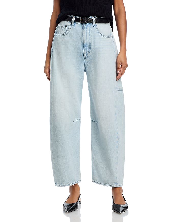 

Джинсы Charlie High Rise Barel в цвете Millie rag & bone, черный