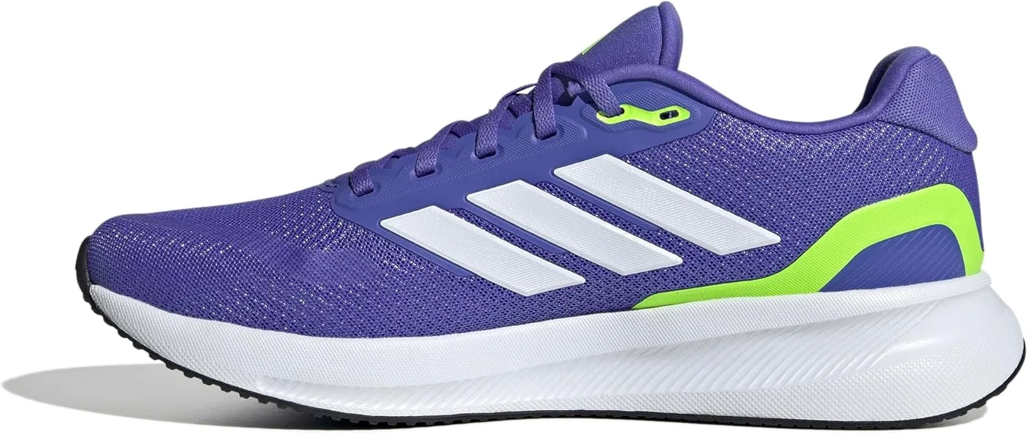 Мужские беговые кроссовки Adidas Runfalcon 5, Cobalt Blue Cloud White Core Black — фото 4