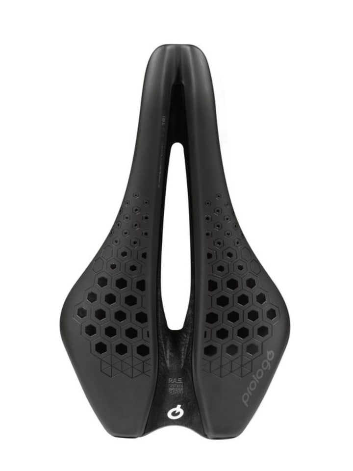 

Prologo Седло Dimension TRI 143 Tirox серого цвета