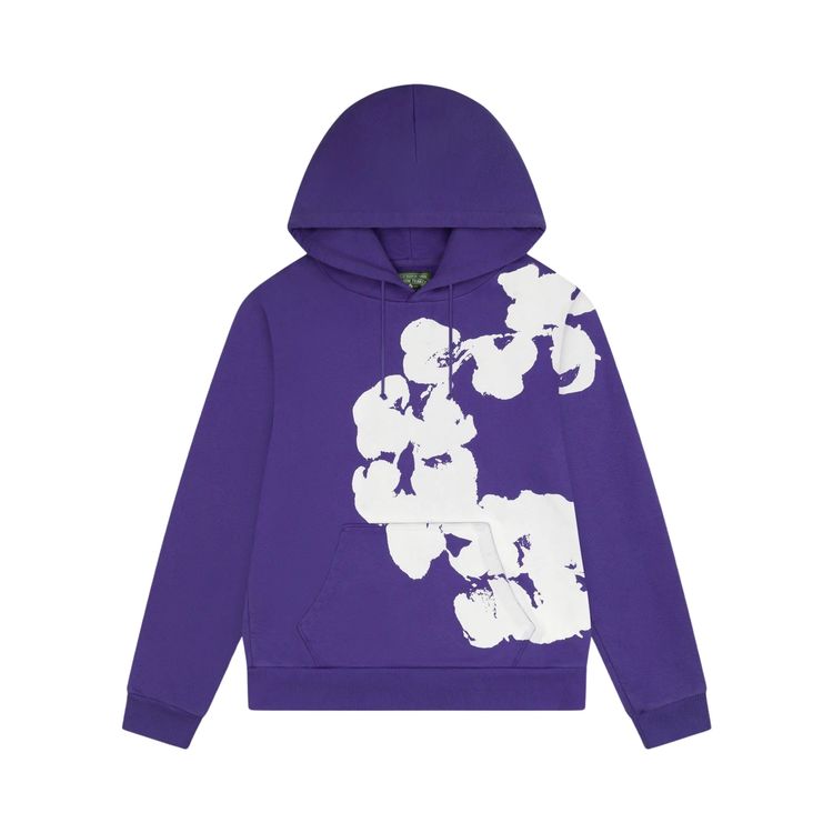 

Толстовка Denim Tears Big Cotton Wreath Sweatshirt 'Purple', фиолетовый