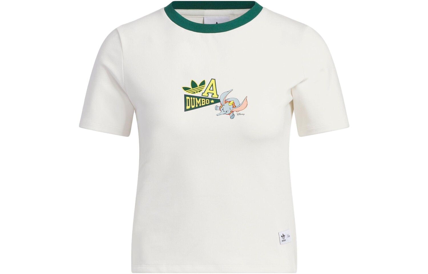 

Укороченный топ Disney X Disney женский белый Adidas Originals