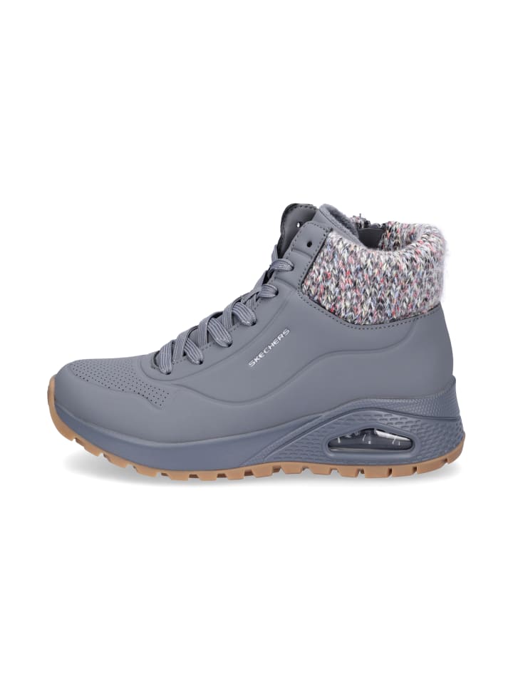 Высокие кроссовки Skechers, серый — фото 2