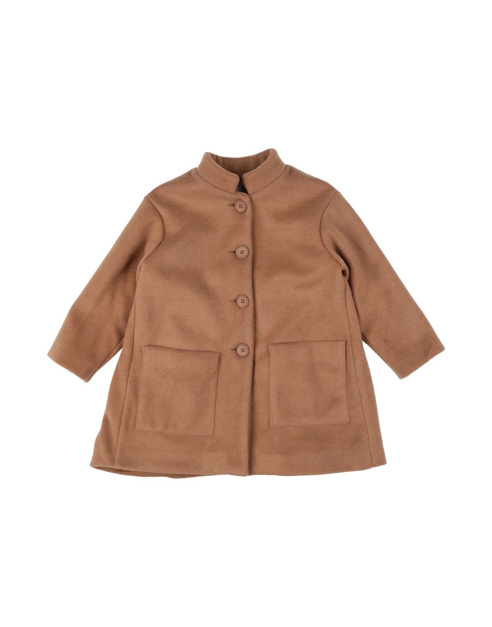 

Пальто для девочек Nanán, коричневый