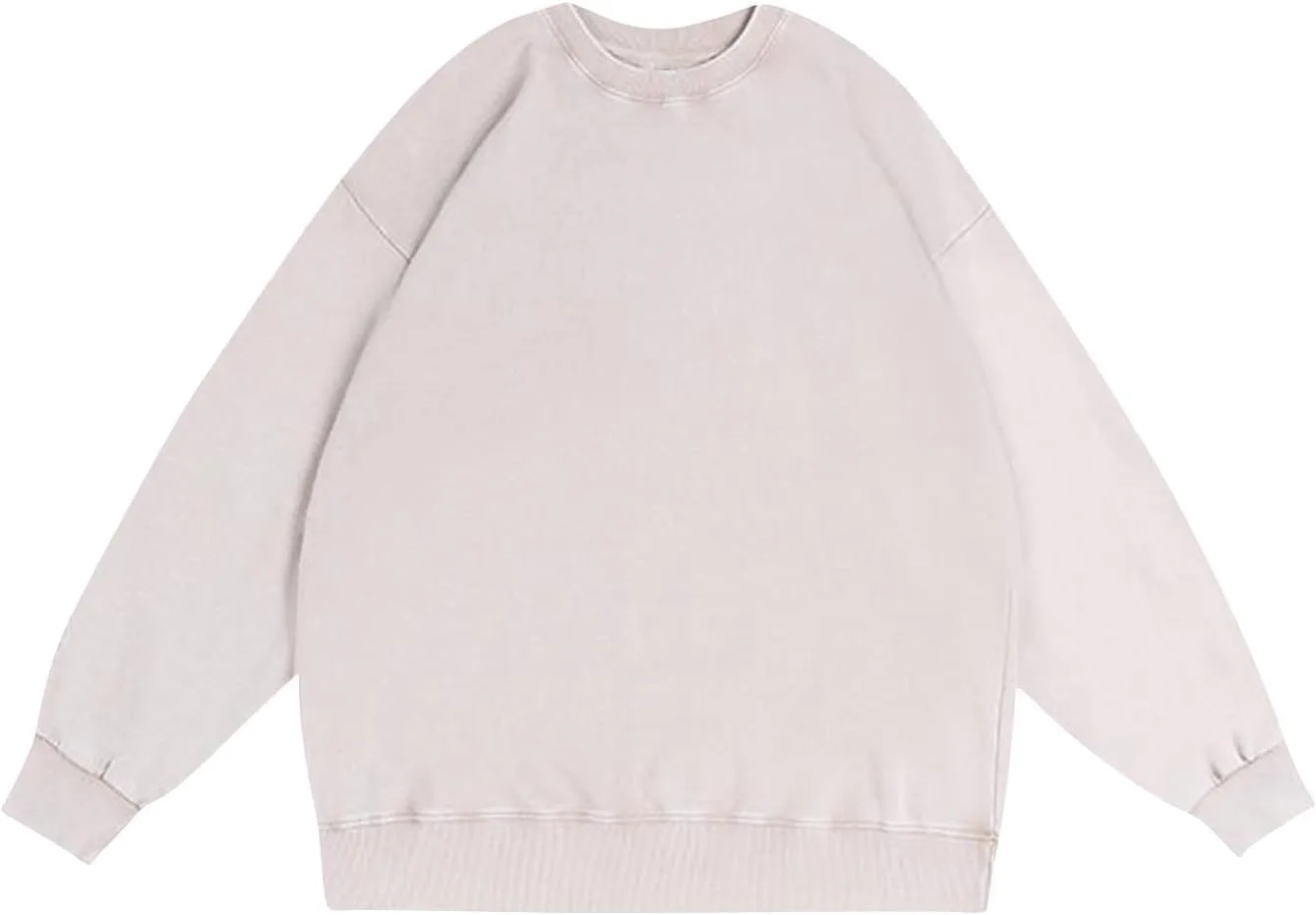 Мужская футболка с длинным рукавом Vintage, Oversized, Loose Fit