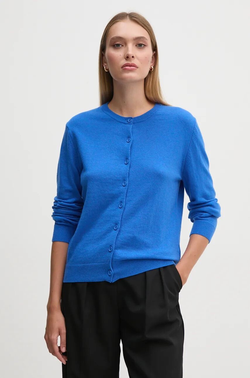 

Кардиган United Colors of Benetton с добавлением шерсти, синий