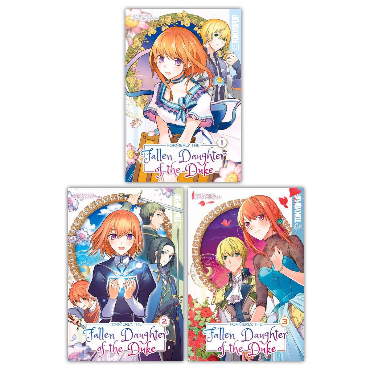 

Манга Formerly the Fallen Daughter of the Duke Manga (1-3) Bundle