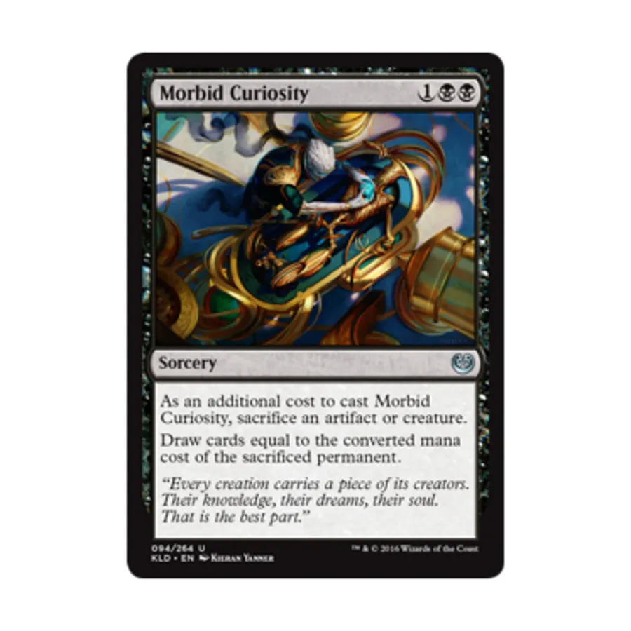 

CCG Болезненное любопытство (U), MTG - Kaladesh