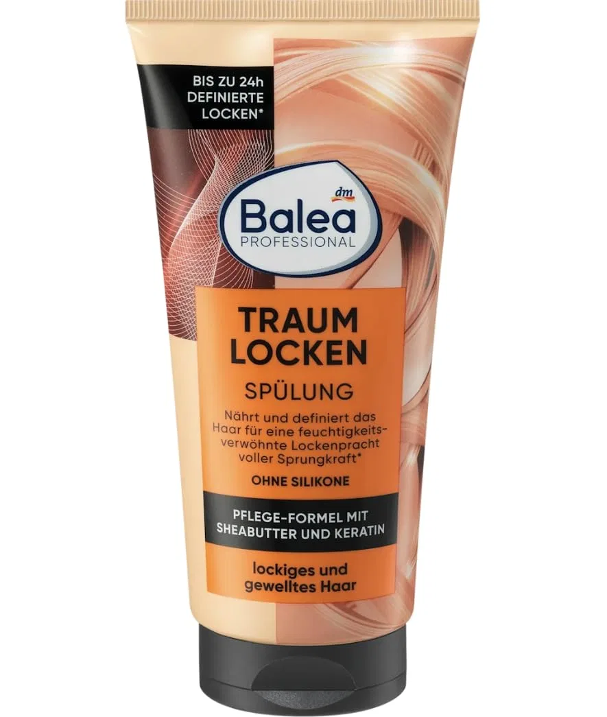 Набор для кудрявых волос Balea Professional Dream Curls (шампунь, кондиционер, масло, щетка) Balea Professional — фото 2