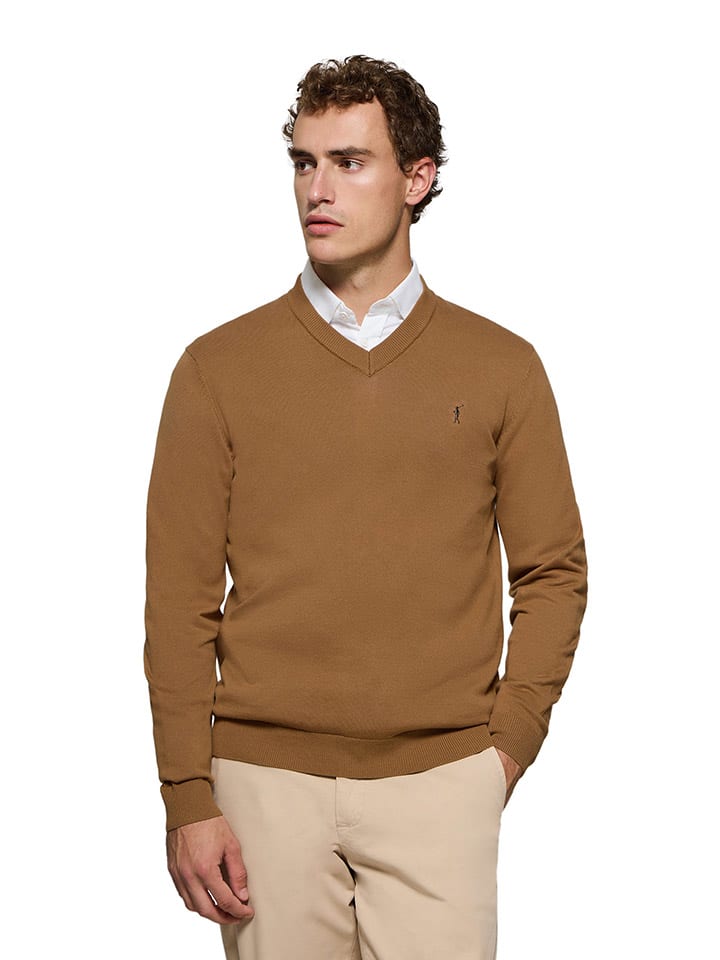 

Пуловер Polo Club, кэмел