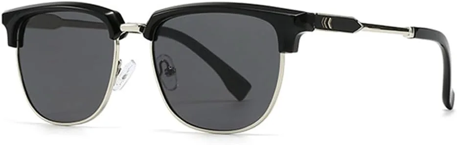 

Солнцезащитные очки UV400 с градиентным металлическим покрытием, подходят для женщин и мужчин, для бега и занятий спортом на открытом воздухе UYPTK, Black Grey