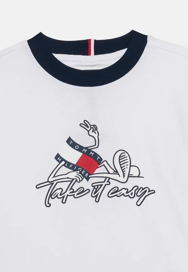Шорты Tommy Hilfiger Take it easy set, цвет имперский синий — фото 4