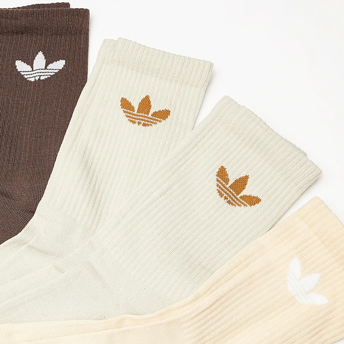 Носки adidas Originals Trefoil Cushion Crew (6 шт), многоцветный — фото 2