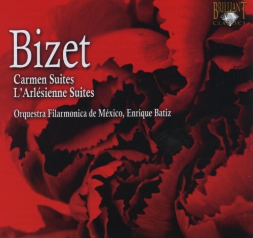 

CD диск Bizet / Orquestra Filarmonica De Mexico / Batiz: Carmen Suites 1 & 2 / L'arlesienne Suites 1 & 2